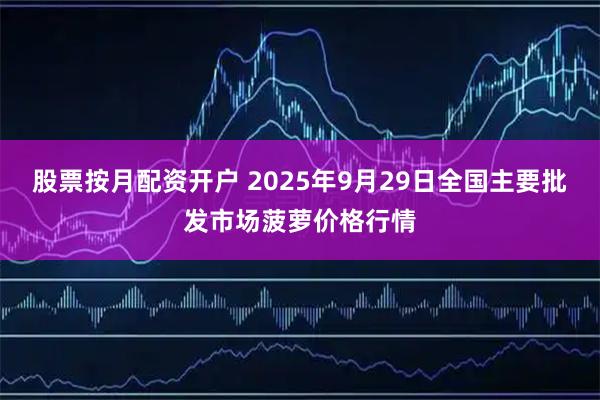 股票按月配资开户 2025年9月29日全国主要批发市场菠萝价格行情